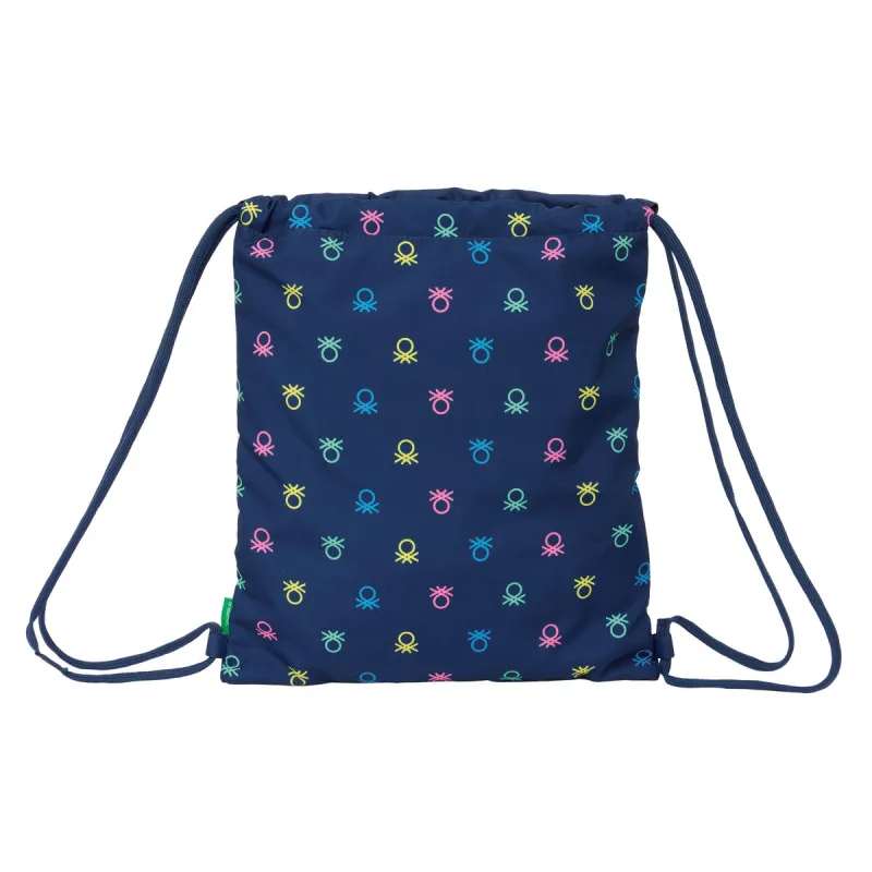 Narureppu Benetton Cool Laivastonsininen 35 x 40 x 1 cm